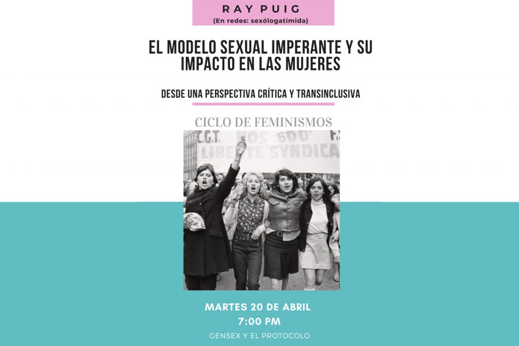 Conferencia "El modelo sexual imperante y su impacto en las mujeres" - Ciclo de feminismos