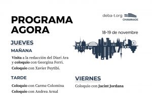 Programa Ágora XI edición Barcelona