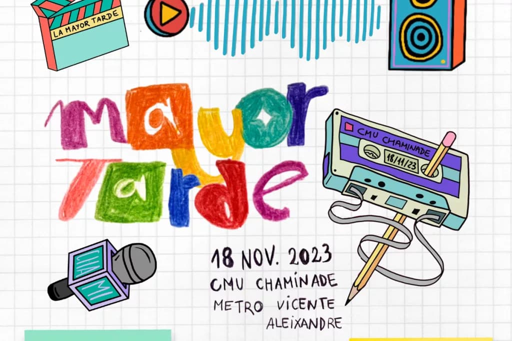 Cartel de La Mayor Tarde 2023, programa organizado por Onda Mayor
