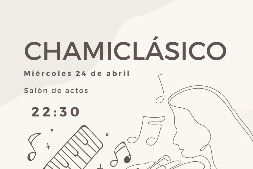 Cartel de la edición 2024 del concierto Chamiclásico